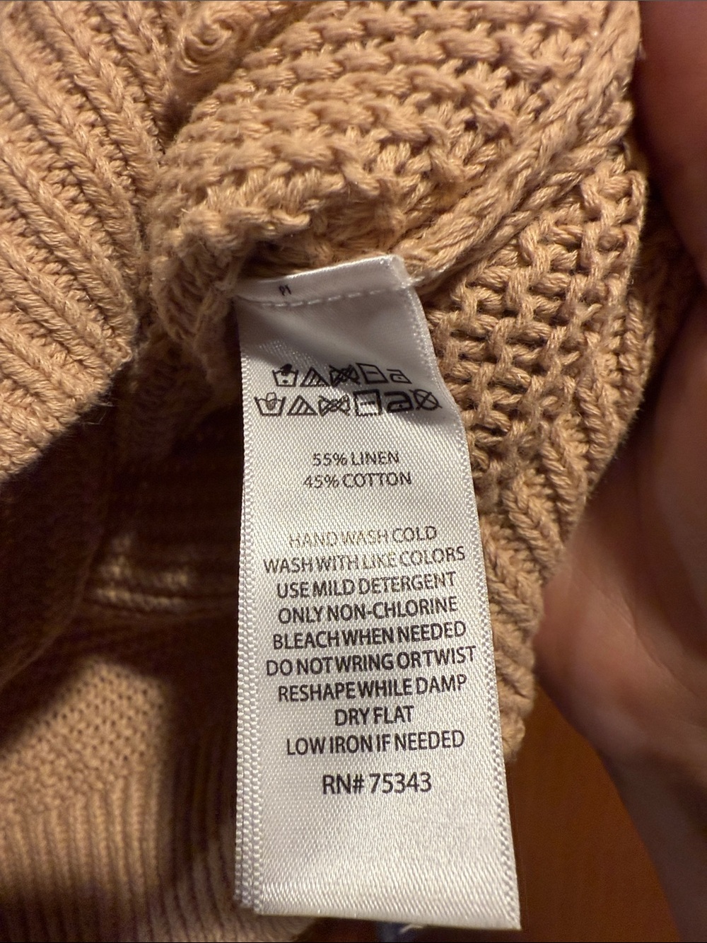 Artisan NY Linen/Cotton Top - Picture 2 of 2